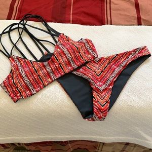 Cupshe reversible bikini